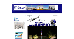 Desktop Screenshot of cityofsunray.com